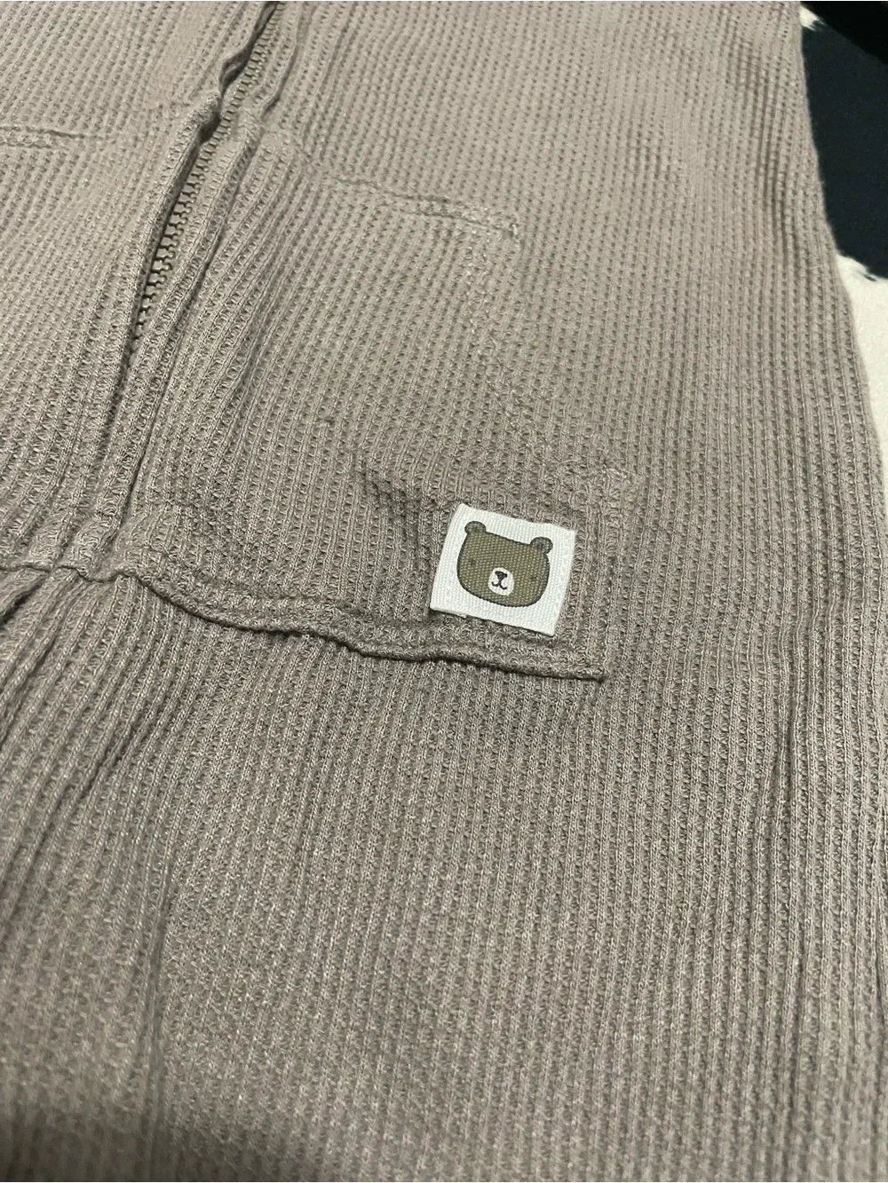 2/$12 Carter's Hooded Bear One-Piece